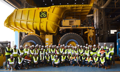 Бизнес эрхлэгчид Оюутолгой уурхайд зочиллоо