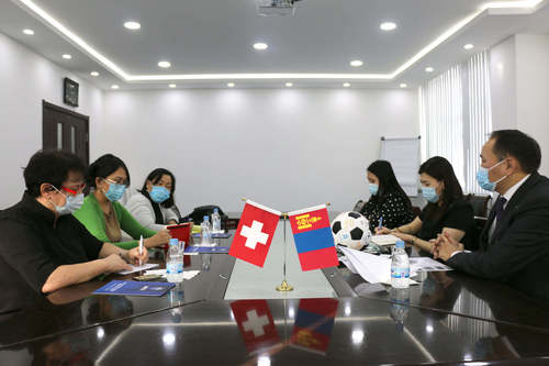 МҮХАҮТ-ын Ерөнхийлөгч О.Амартүвшин Швейцарын Хамтын ажиллагааны газрын дарга, хатагтай Др.Стефани Бурриг хүлээн авч уулзлаа