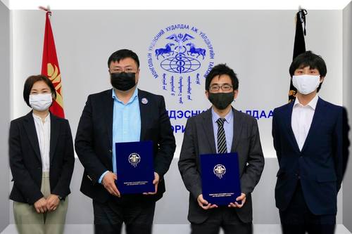 МҮХАҮТ - ЖАЙКА олон улсын хамтын ажиллагааны байгууллагын MONMAP төсөлтэй хамтран ажиллах санамж бичиг байгууллаа