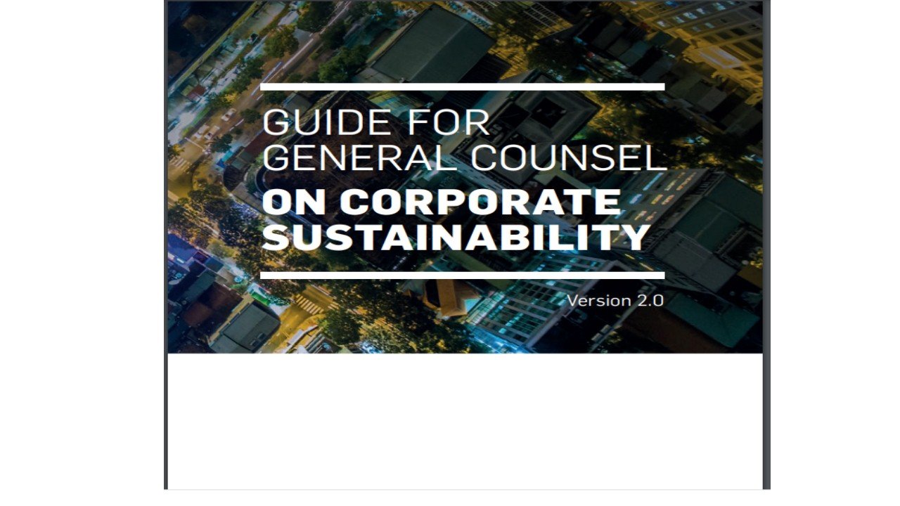 Guide for General council on Corporate Sustainability