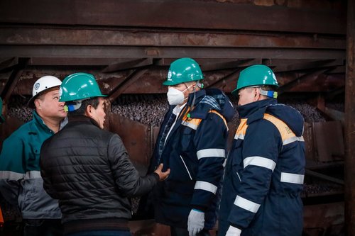 МҮХАҮТ-ын Ерөнхийлөгч О.Амартүвшин “Ган хүдэр орд” компанийн үйл ажиллагаатай танилцлаа