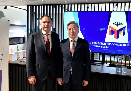 Брюссель дахь Монгол Улсын Худалдааны танхимын нээлт боллоо