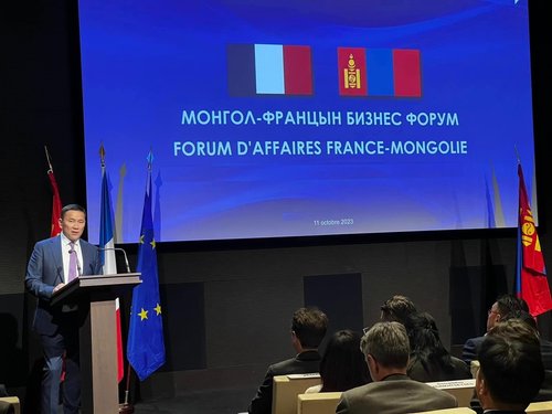 МОНГОЛ ФРАНЦЫН БИЗНЕС ФОРУМ АМЖИЛТТАЙ ЗОХИОН БАЙГУУЛАГДЛАА