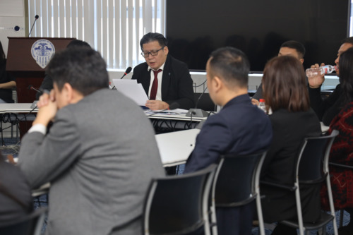 МҮХАҮТ-ын Ерөнхийлөгч Л.Төр-Од танхимын ажилчидтай уулзлаа