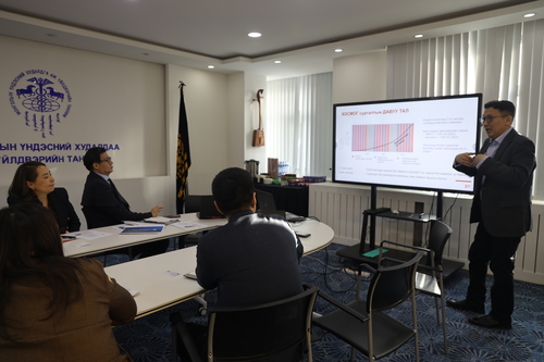 МҮХАҮТ-ын Ерөнхийлөгч Л.Төр-Одод 