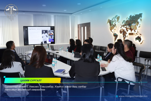 ЦАХИМ СУРГАЛТ ЗОХИОН БАЙГУУЛЛАА