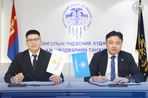 МҮХАҮТ БОЛОН “ТИНК ПРО” ХХК ХАМТРАН АЖИЛЛАХ САНАМЖ БИЧИГ БАЙГУУЛЛАА